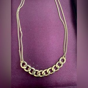 Chainlink Goldtone 10” Necklace